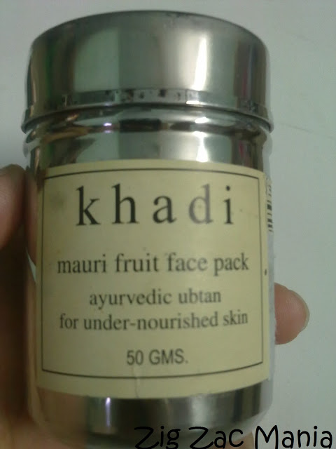 Khadi Mauri Fruit Face Pack Review