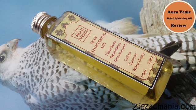 Aura Vedic Skin Lightening Oil Review