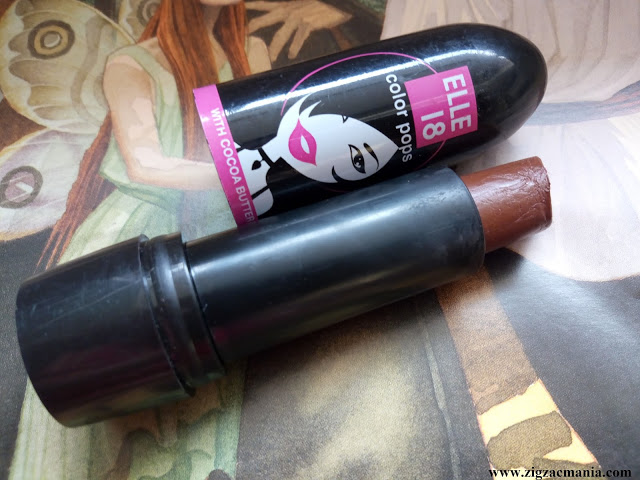 Elle- 18 Color Pops Lipstick Cocca Crème Shade no. 14 Review
