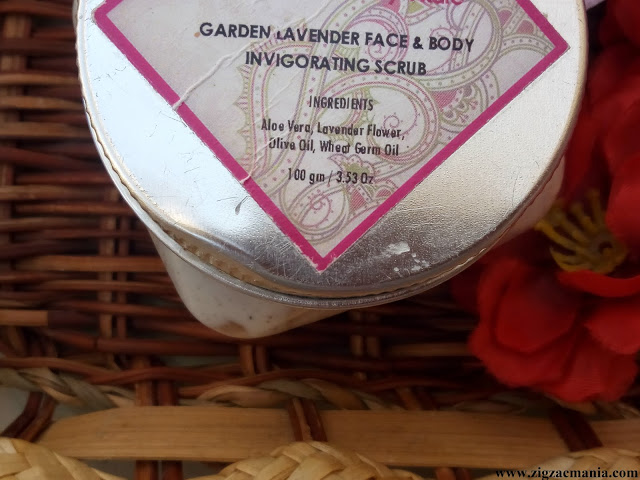 Fuschia Garden Lavender Face & Body Invigorating Scrub Review