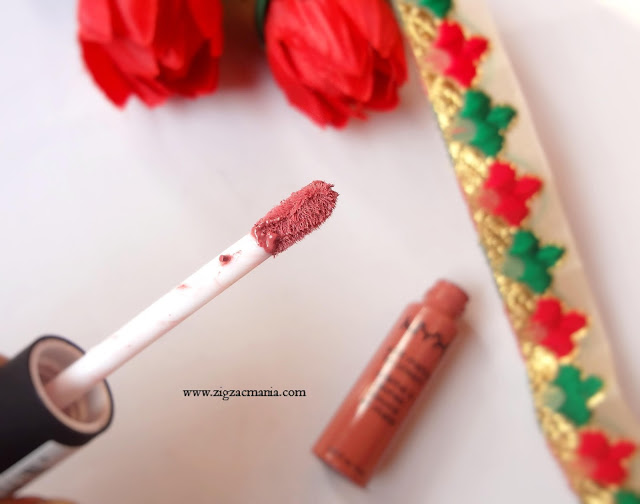 NYX Soft Matte Lip Cream in shade Cannes Review and Swatch 