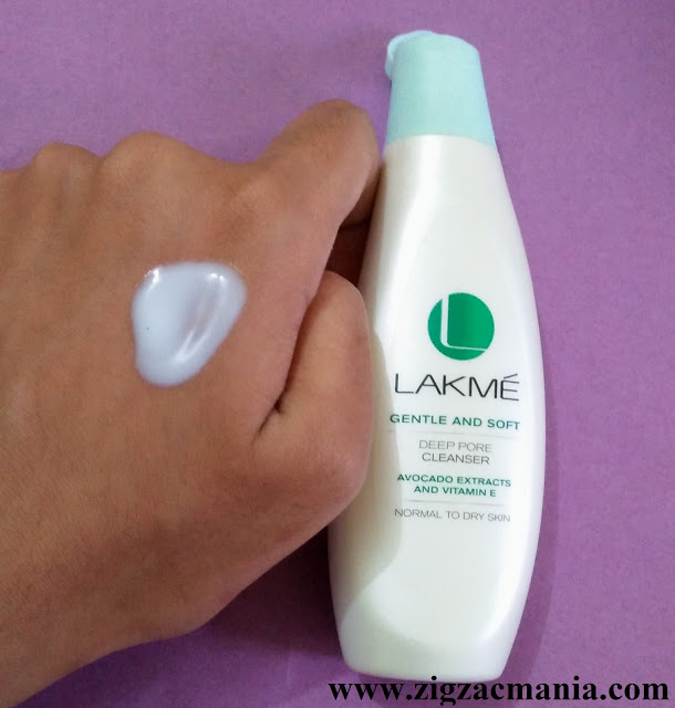 Lakme Gentle And Soft Deep Pore Cleanser Review
