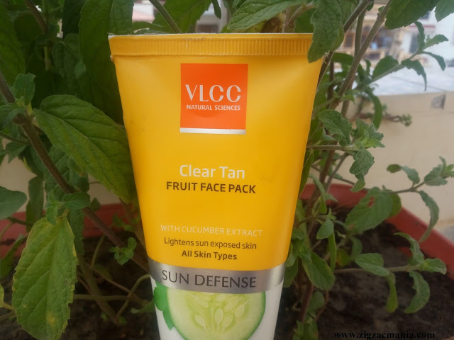 VLCC Clear Tan Fruits Face Pack Review