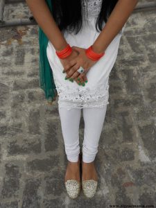 Independence Day Inspired OOTD: Hindi Blog