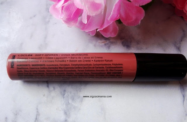 NYX Liquid Suede cream Lipstick in Soft Spoken: Review and Swatch