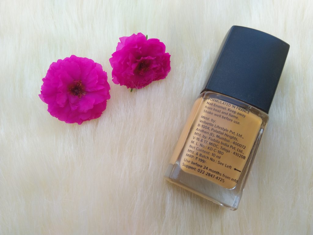 SUGAR Tip Tac Toe Nail Lacquer Mustard Memory (Shade number 71)| Review