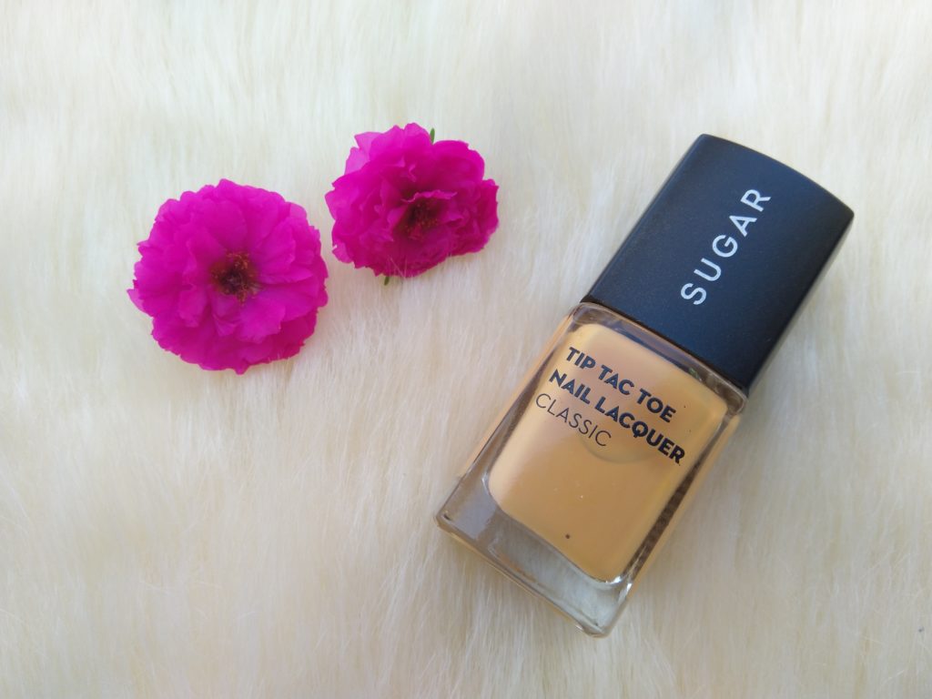 SUGAR Tip Tac Toe Nail Lacquer Mustard Memory (Shade number 71)| Review