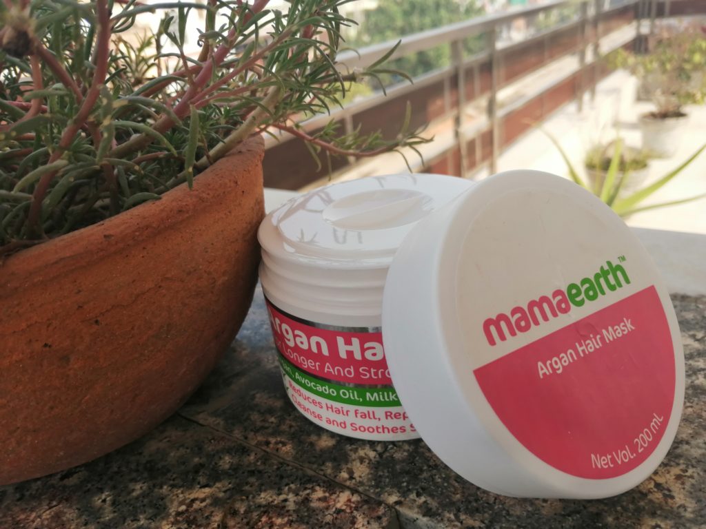 mamaearth Argan Hair Mask| Review