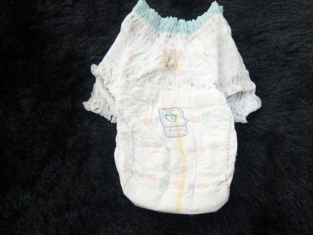 Product Review - Pampers unisex pull up pants - Hayley's Joys