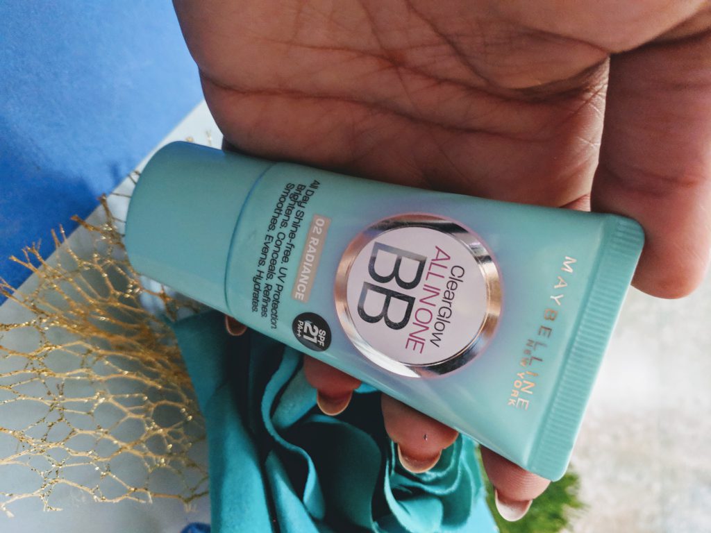 Maybelline Clear Glow All-in-One BB Cream (Shade:02 Radiance)| Review