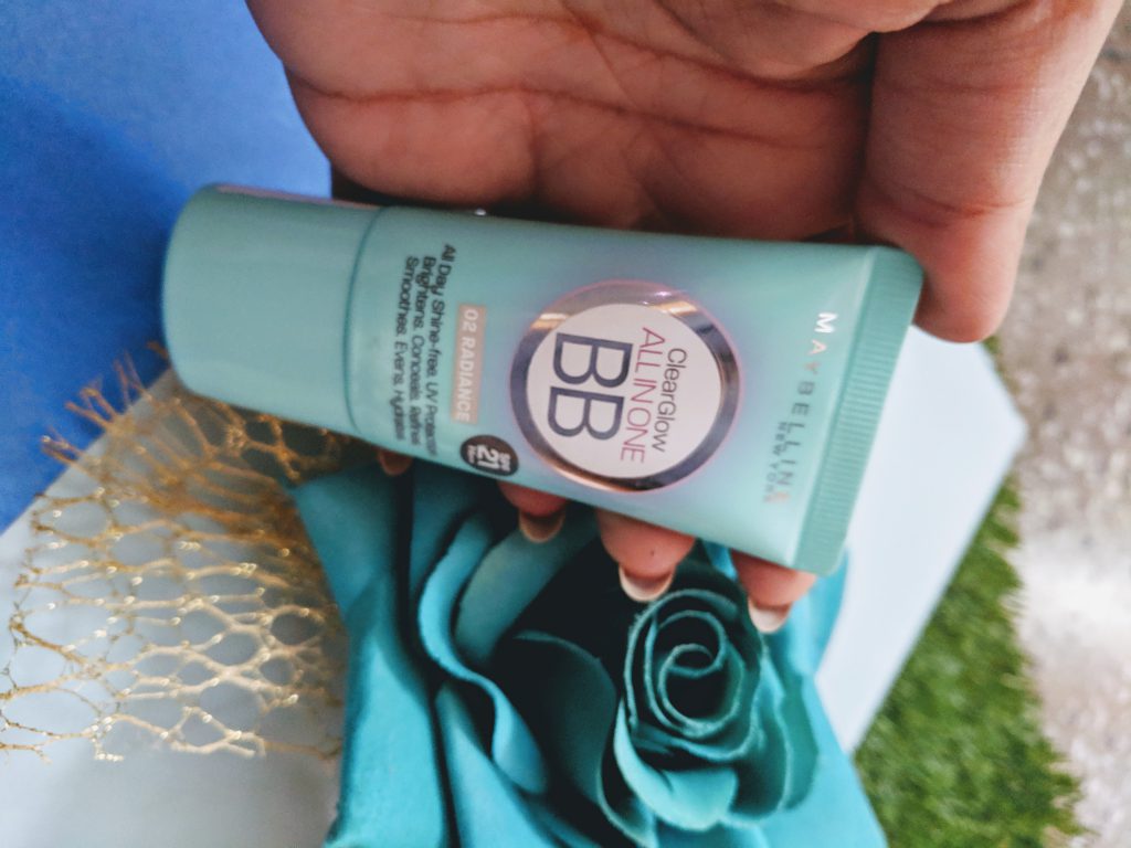 Maybelline Clear Glow All-in-One BB Cream (Shade:02 Radiance)| Review