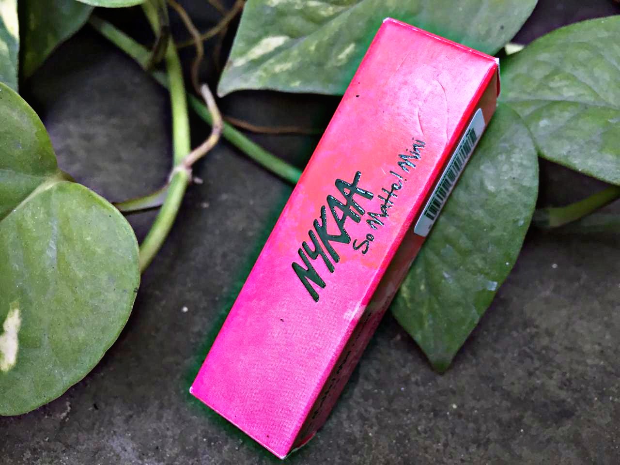 Nykaa Matte Mini Lipstick Bare Minimum (47M)| Review & Swatch