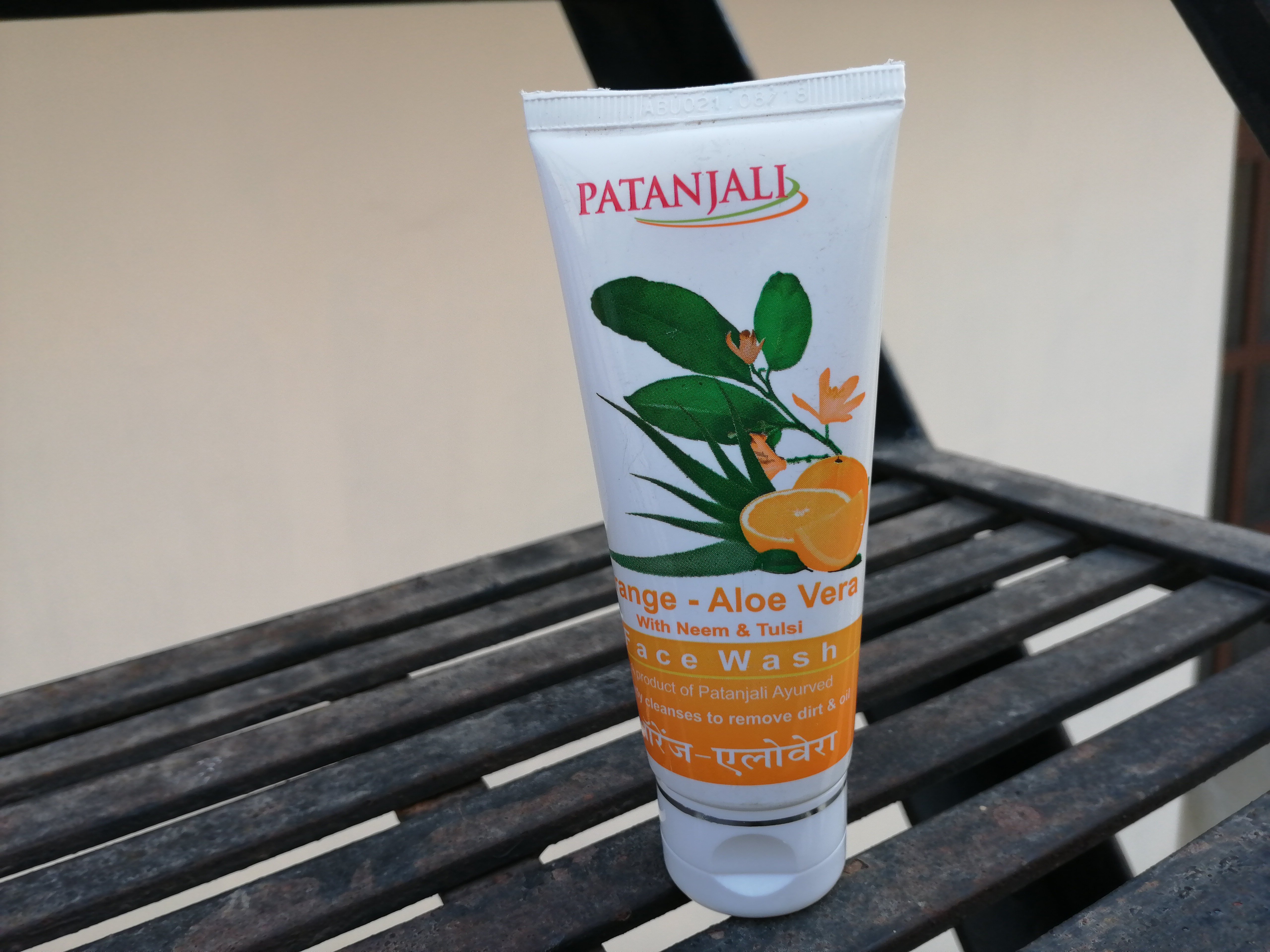 Patanjali Orange Aloe Vera Face Wash| Review