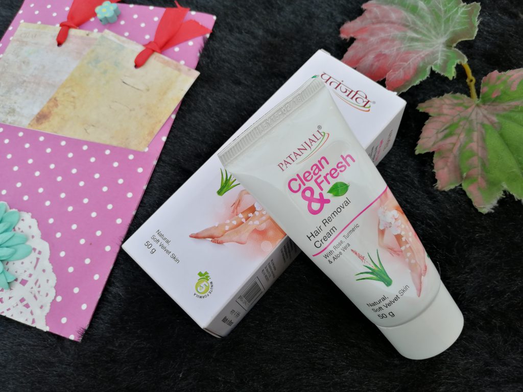 Patanjali Clean & Fresh Hair Removal Cream| Review - Zig Zac Mania