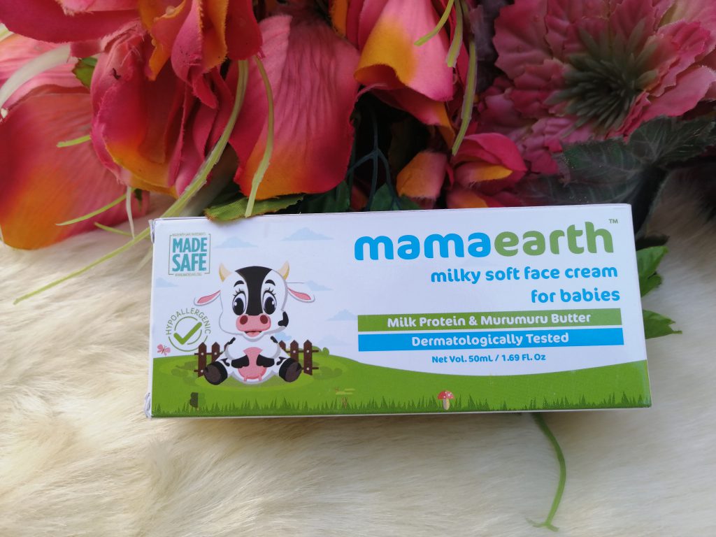 MamaEarth Milky Soft Face Cream For Babies| Review