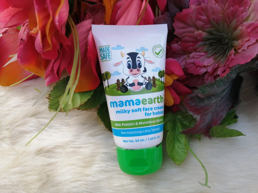 MamaEarth Milky Soft Face Cream For Babies| Review