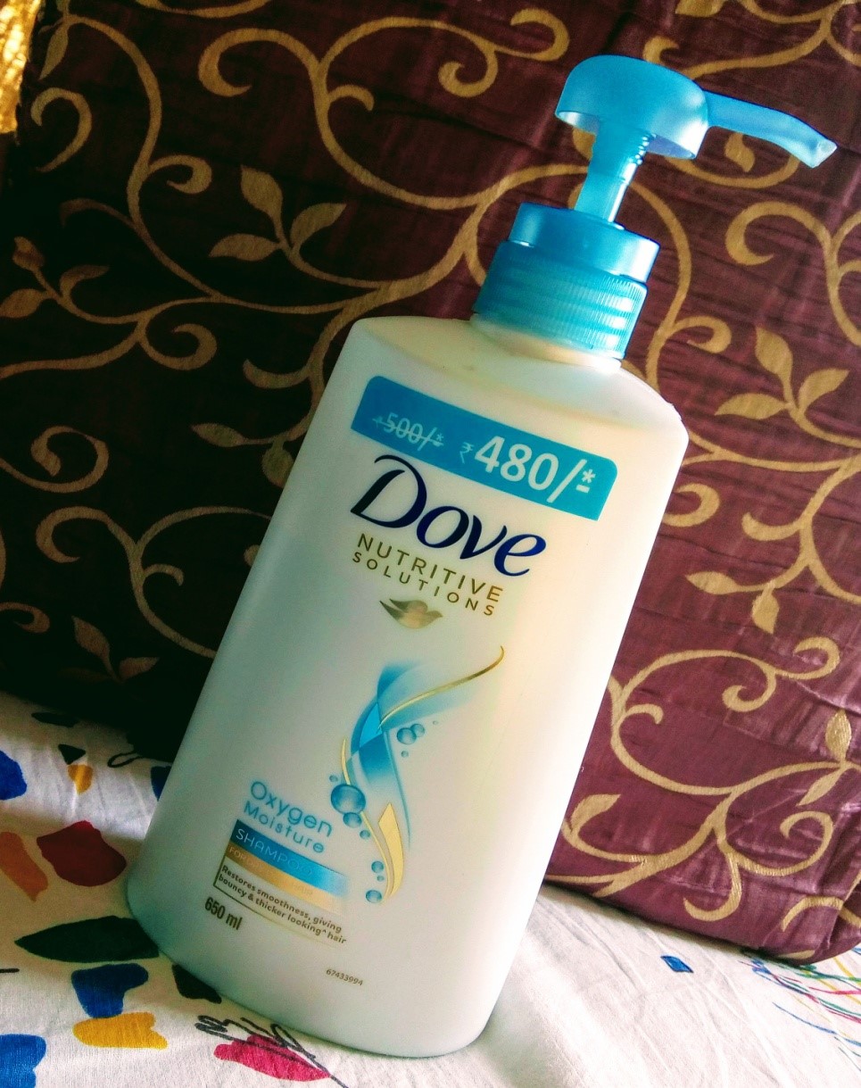 Dove Oxygen Moisture Shampoo| Review