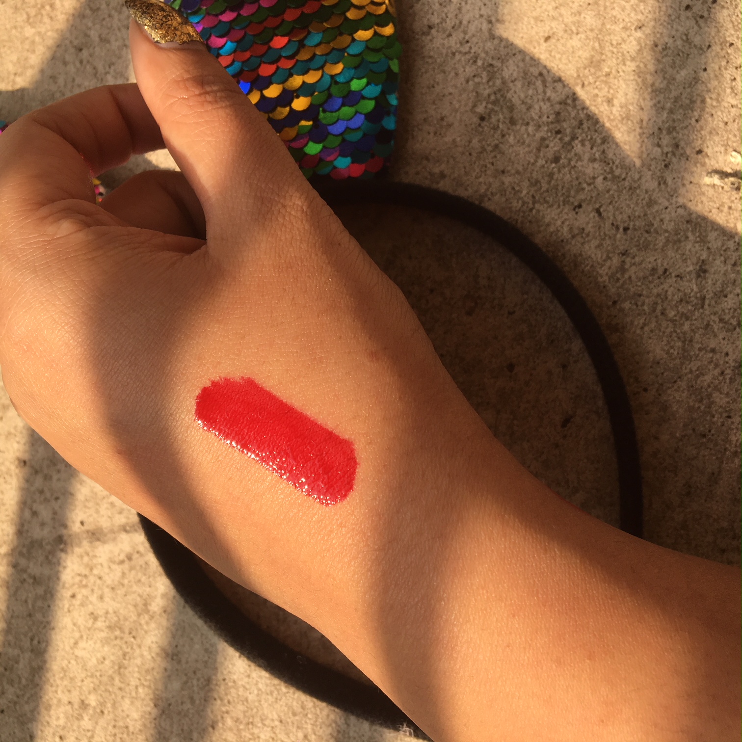 The Face Shop Watery Tint Cherry Red (05)| Review & Swatch