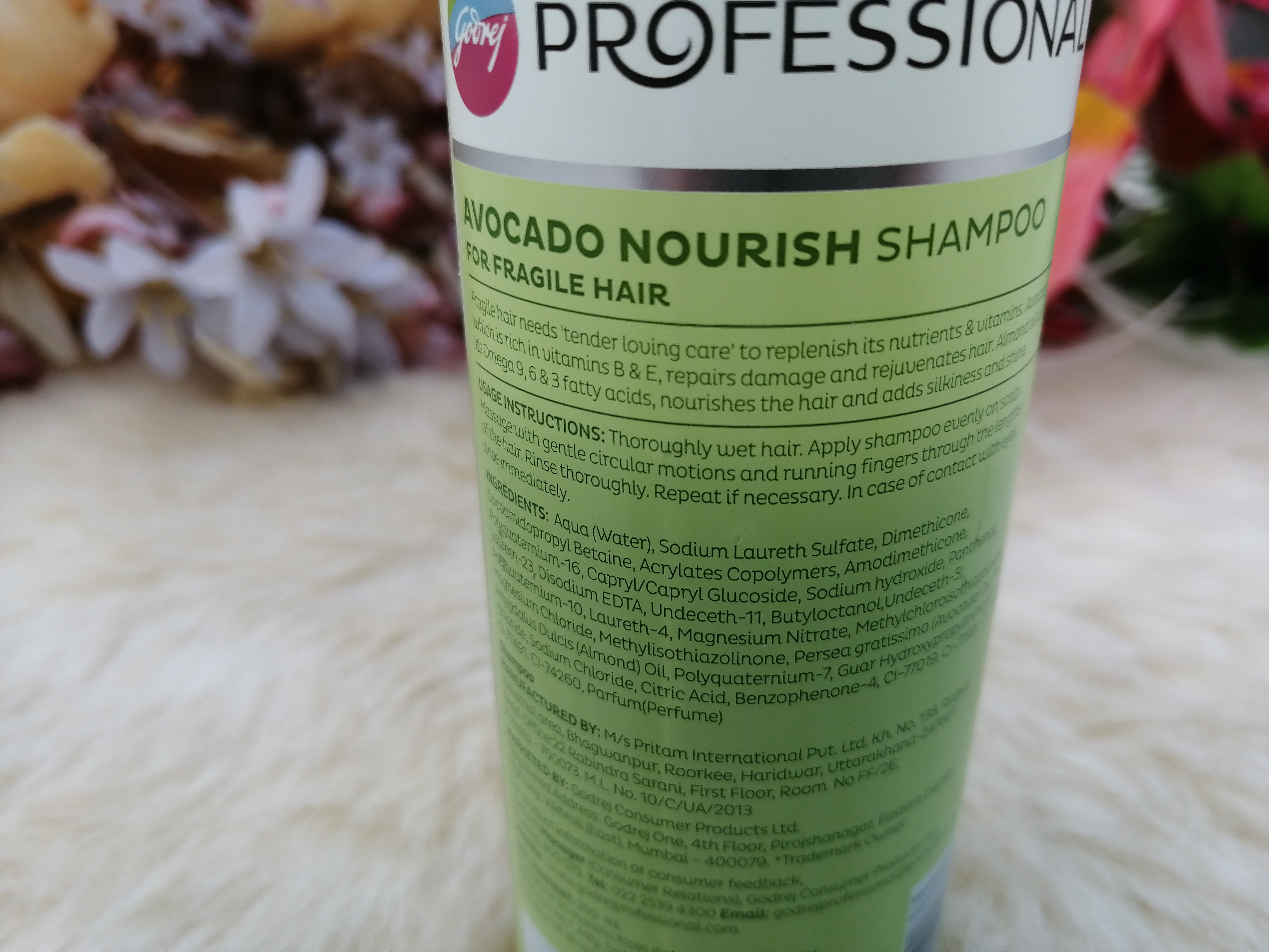 Godrej Professional Avocado Nourish Shampoo| Review