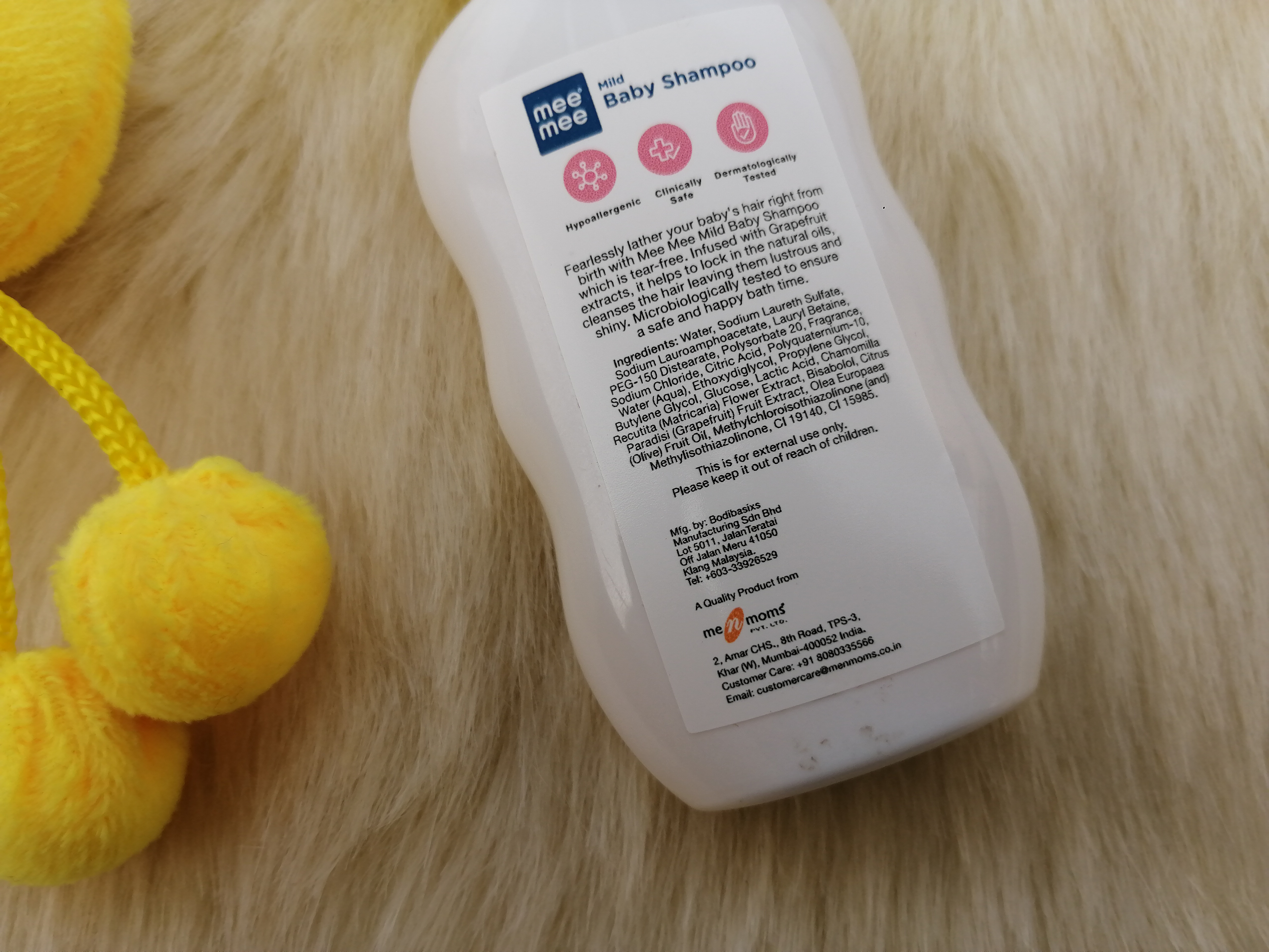 Mee Mee Mild Baby Shampoo| Review