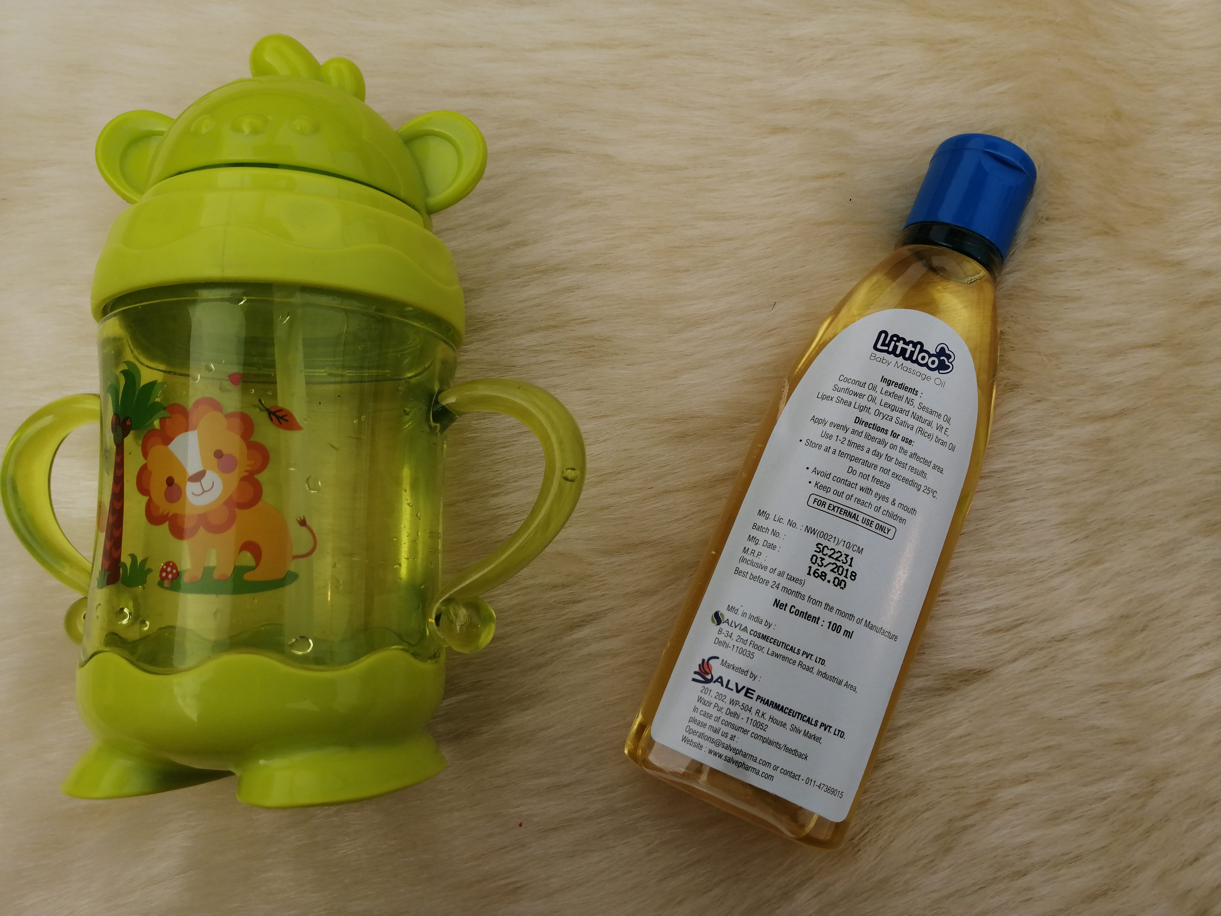 Littloo Baby Massage Oil| Review