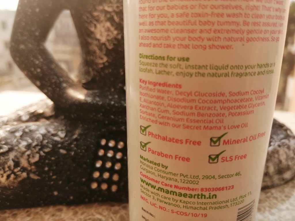 MamaEarth Calming Body Wash| Review