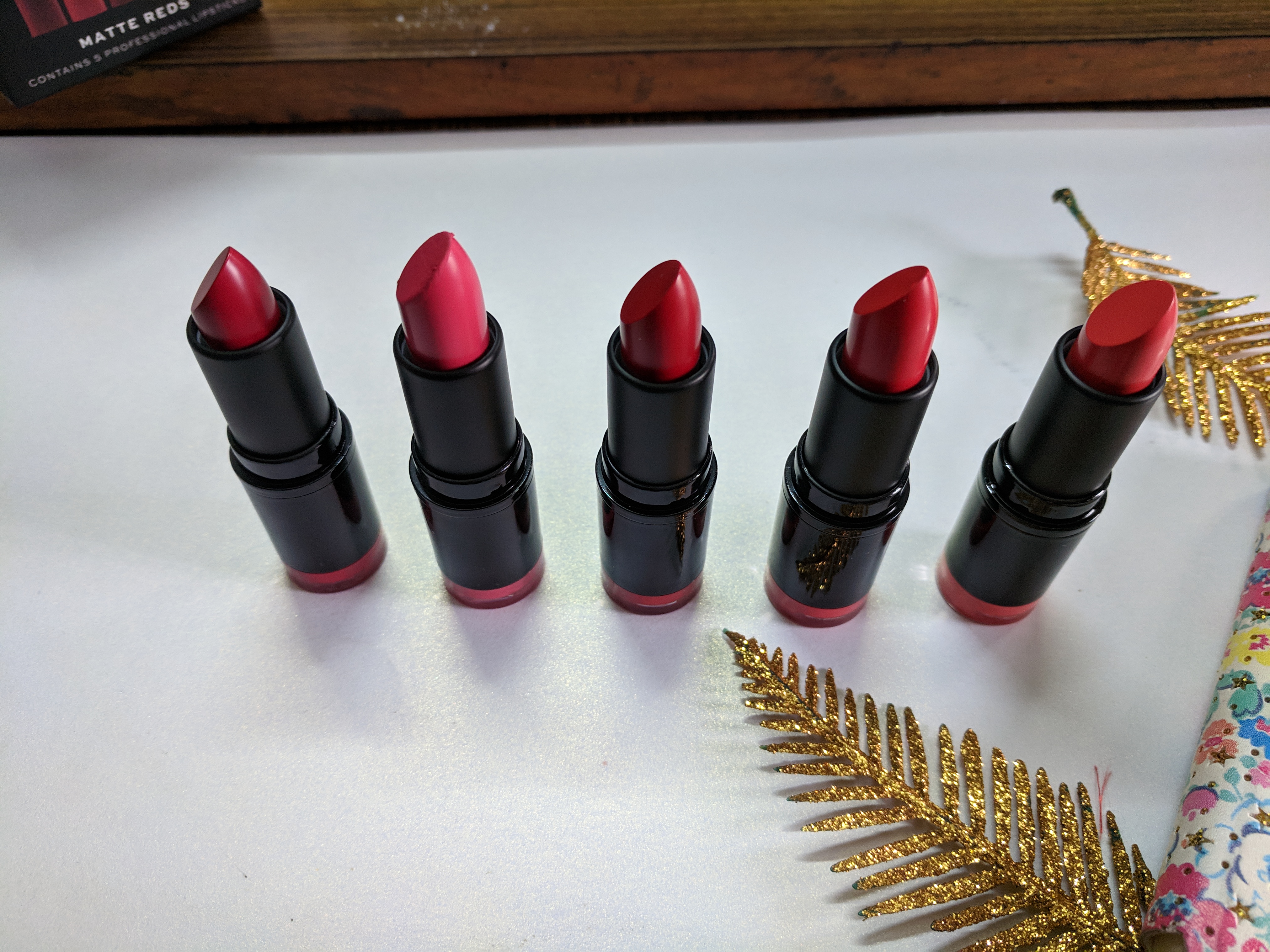RevolutionPro Lipsticks Collection (Matte Reds)| Review & Swatches