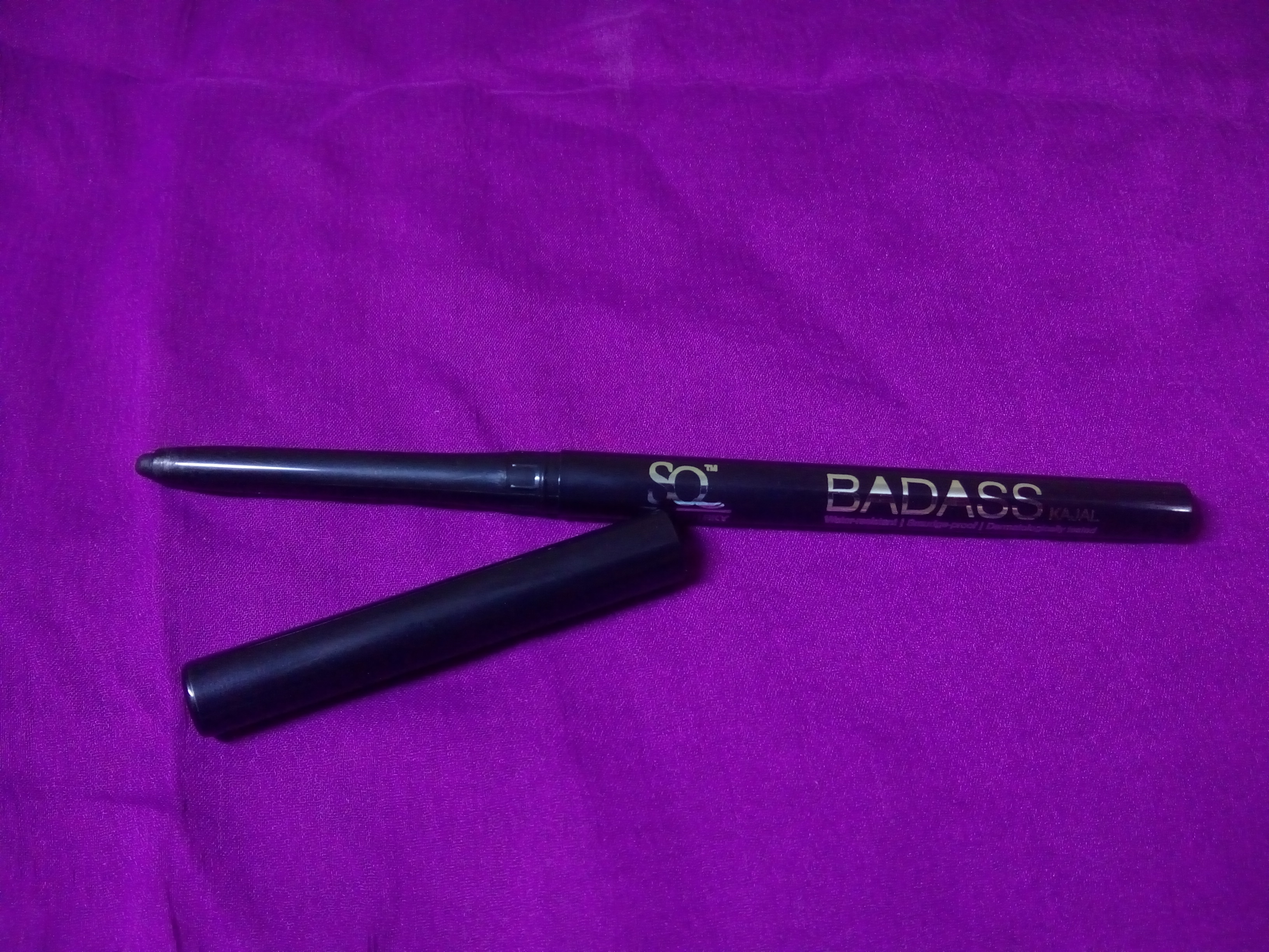 Stay Quirky Badass Kajal (Black)| Review & Swatch