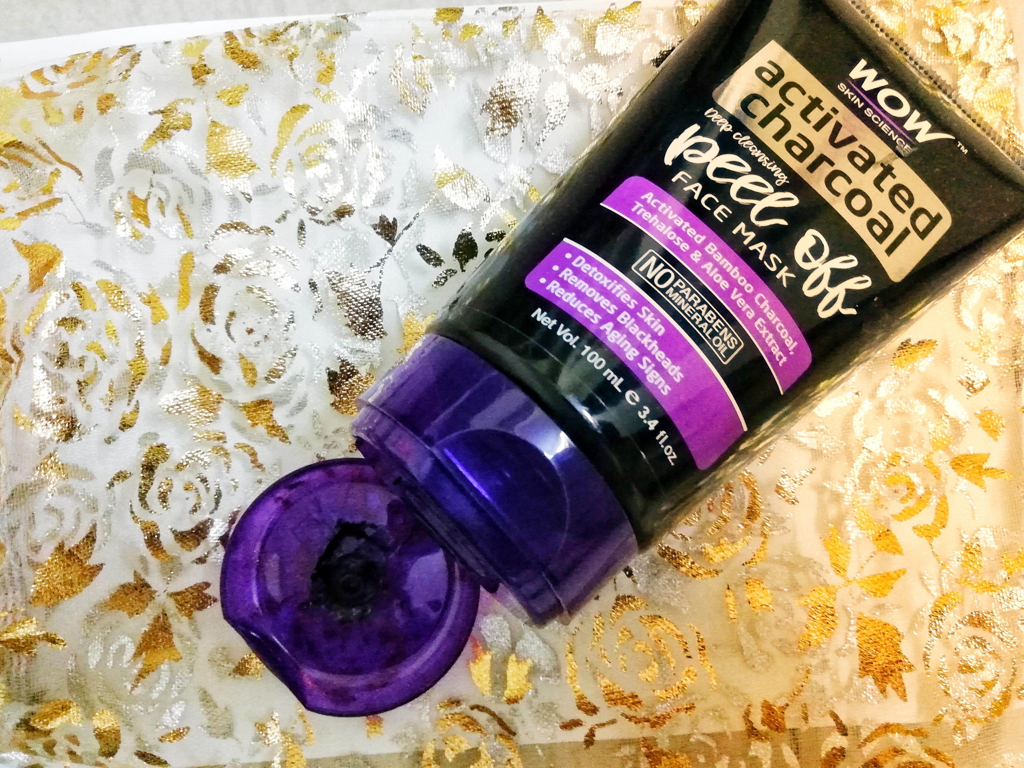 Wow Skin Science Activated Charcoal Peel Off Face Mask| Review