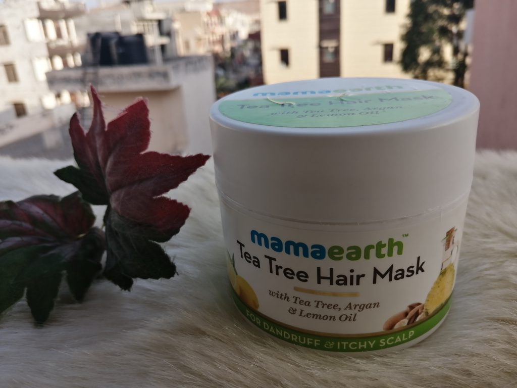 MamaEarth Tea Tree Hair Mask Review