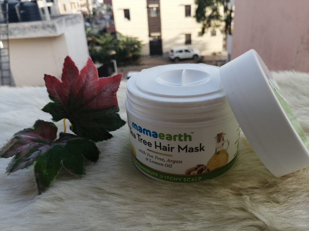 MamaEarth Tea Tree Hair Mask Review