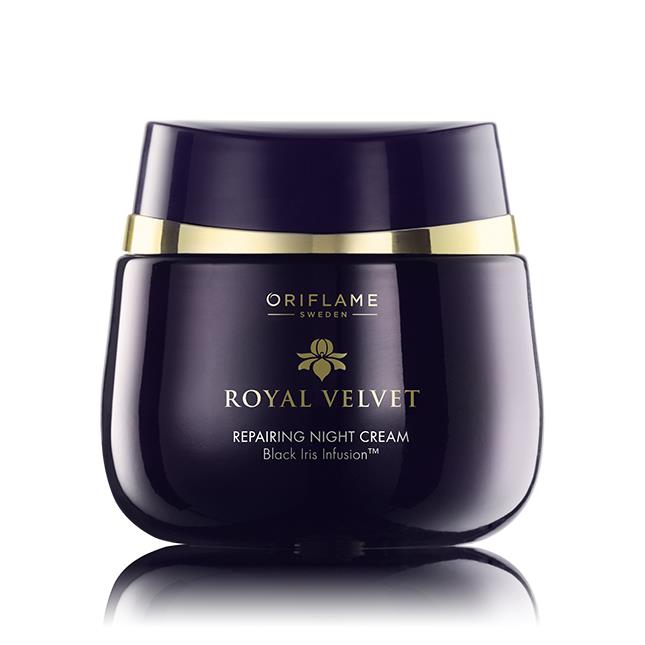 Oriflame Royal Velvet Repairing Night Cream| Review