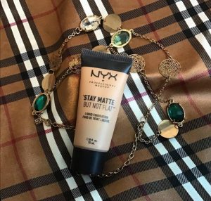 NYX products and Stay Matte But Not Flat Foundation