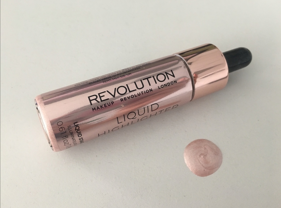 Revolution Liquid Highlighter(Bronze Gold)| Review & Swatch