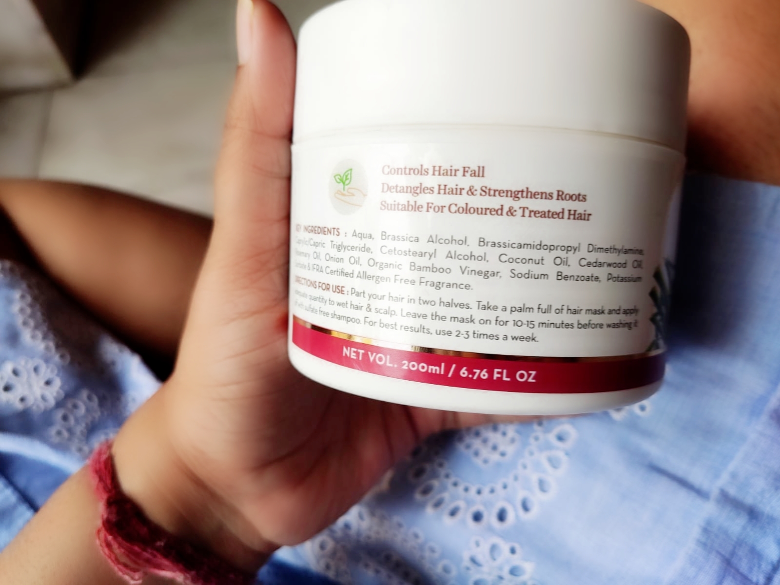 MamaEarth Onion Hair Mask| Review