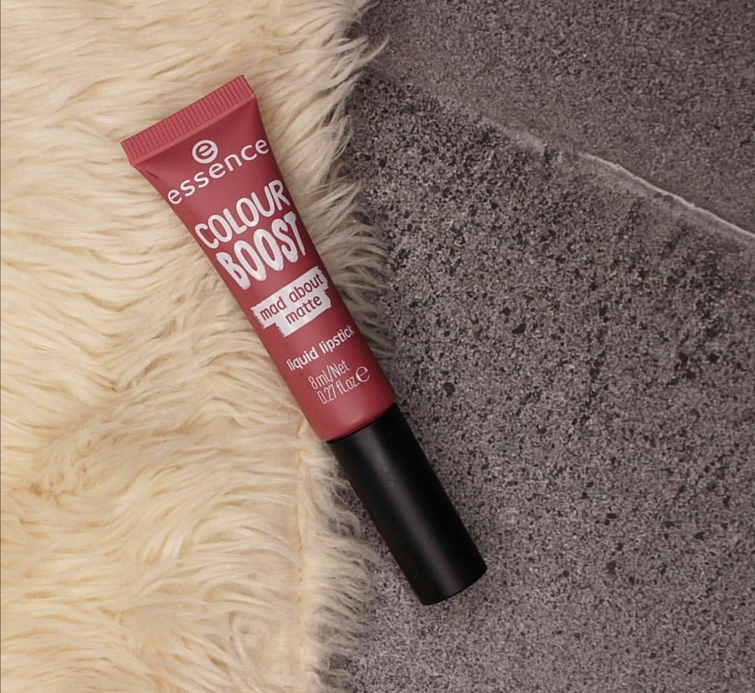 Essence Color Boost Mad About Matte Lipstick (05 Dangerously Yours)|Review & Swatch