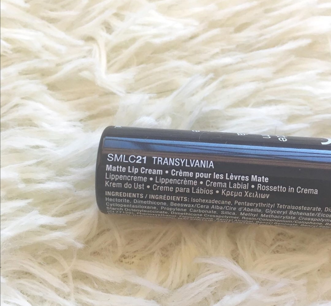 Nyx Soft Matte Lip Cream  (Transylvania)| Review & Swatch