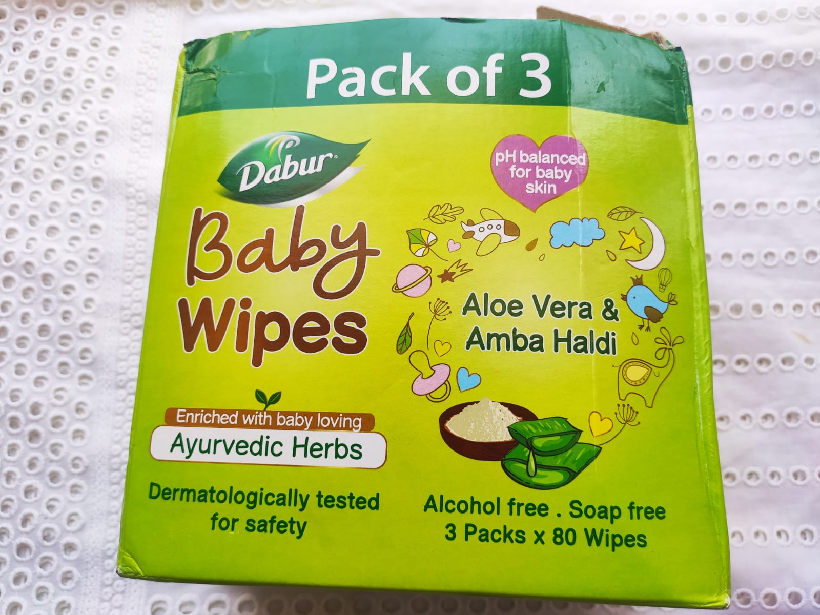 Dabur wipes