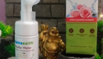 MamaEarth Micellar Water Foaming Makeup Remover| Review