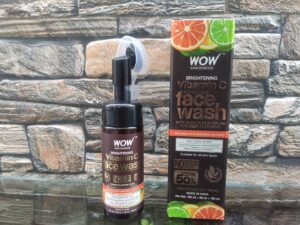 WOW Skin Science Brightening Vitamin C Foaming Face Wash