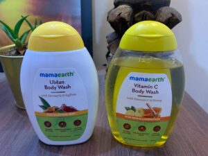 MamaEarth (Ubtan) & (Vitamin C) Body Wash