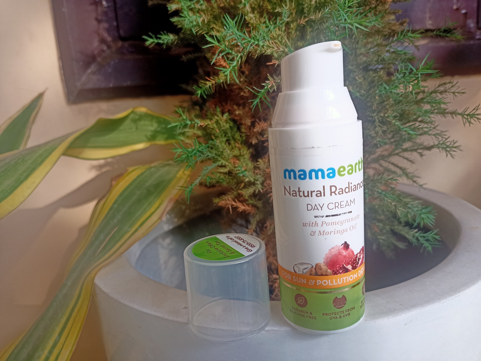 MamaEarth Natural Radiance Day Cream