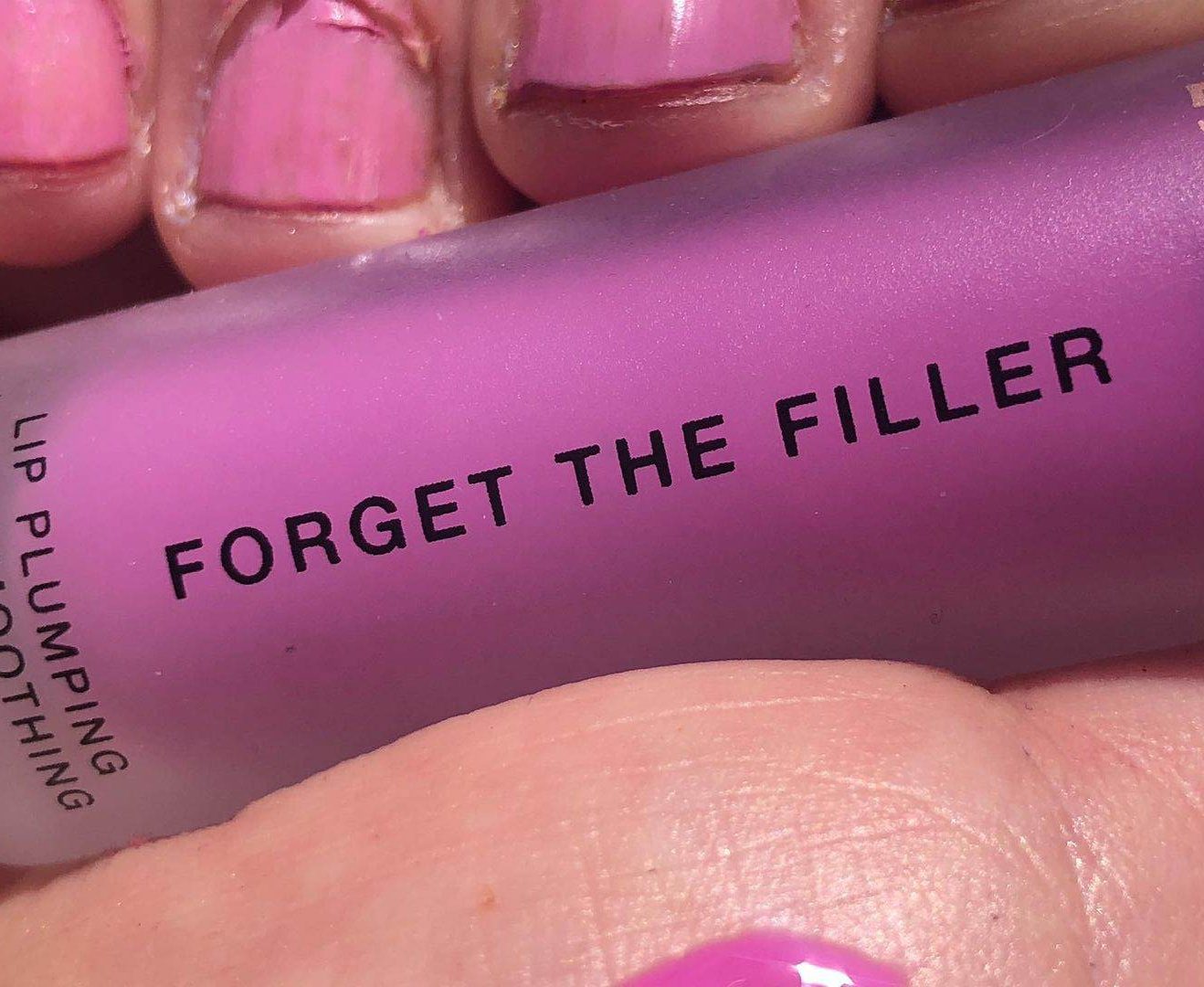 Lawless Forget The Filler Lip Plumping Line Smoothing Gloss Violet Bloom| Review