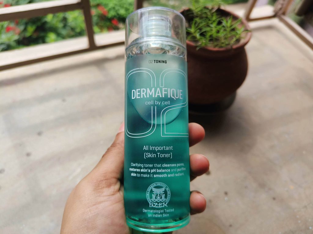 Dermafique All Important Alcohol Free Skin Toner| Review