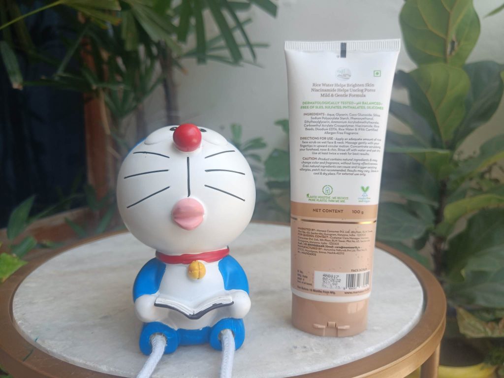Mamaearth Rice Face Scrub| Review