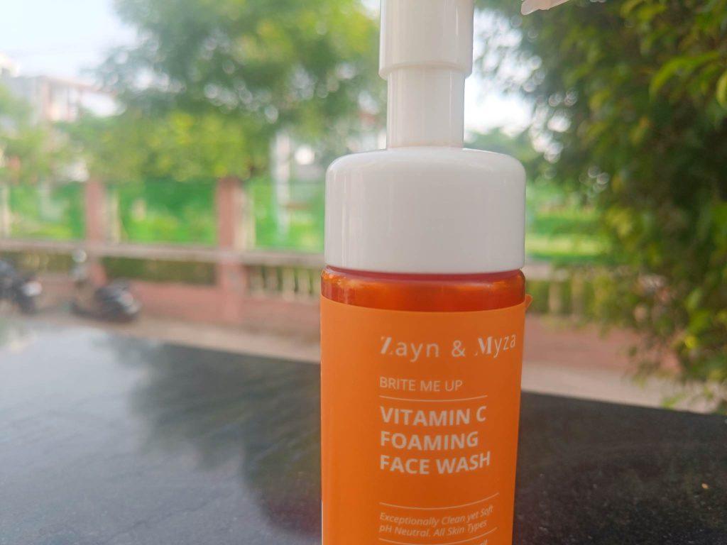 Zayn and Myza Vitamin C Foaming Face Wash| Review
