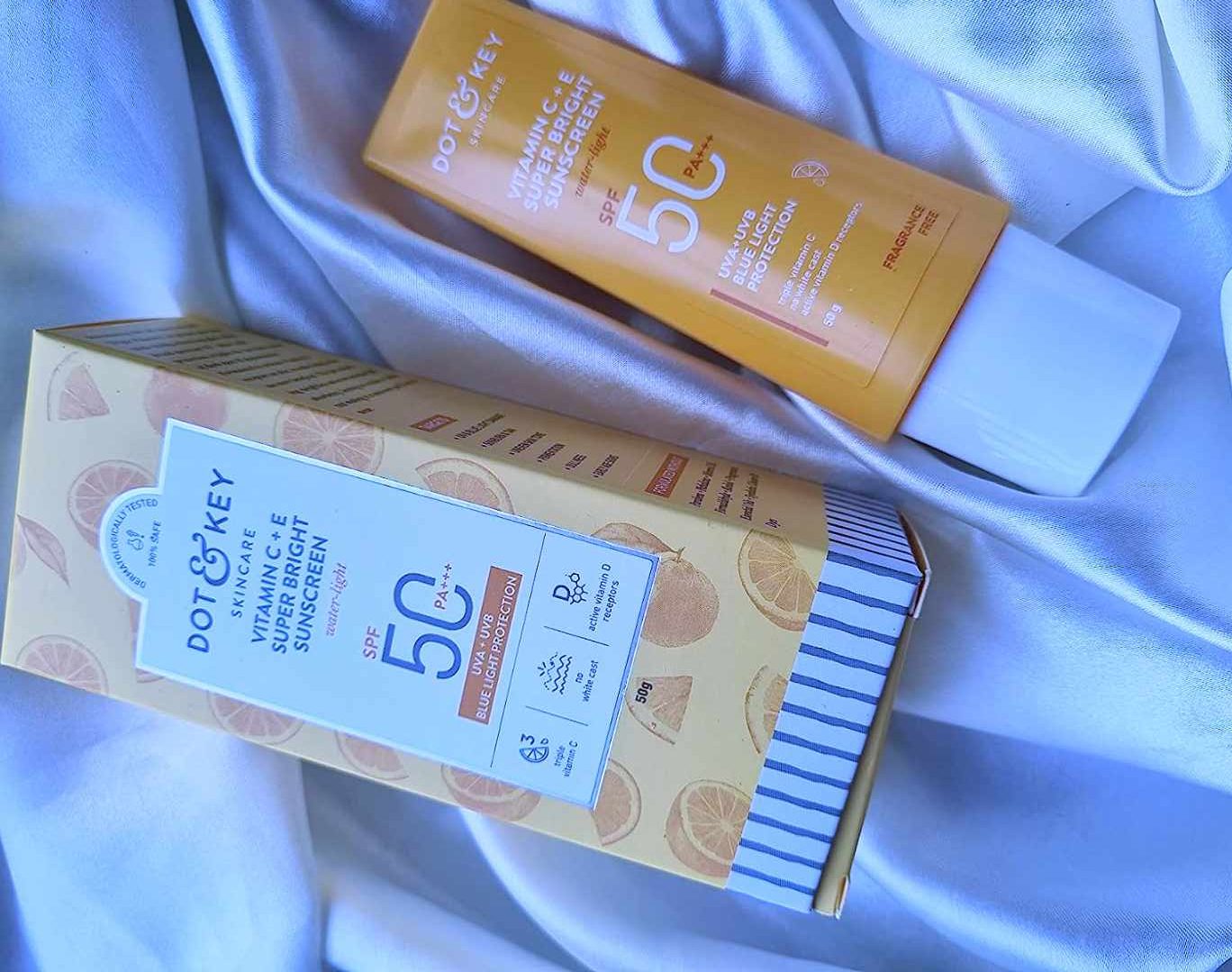 Dot And Key Vitamin Ce Sunscreen Spf 50 Pa Review Zig Zac Mania 8095