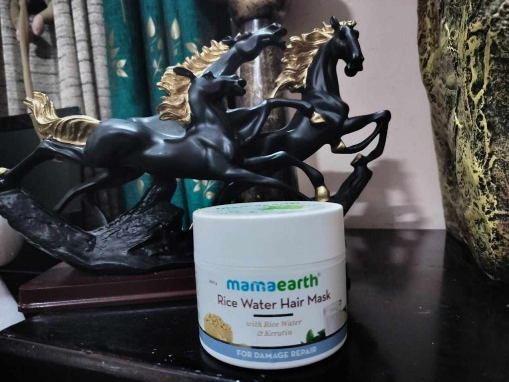 mamaearth Rice Water Hair Mask| Review