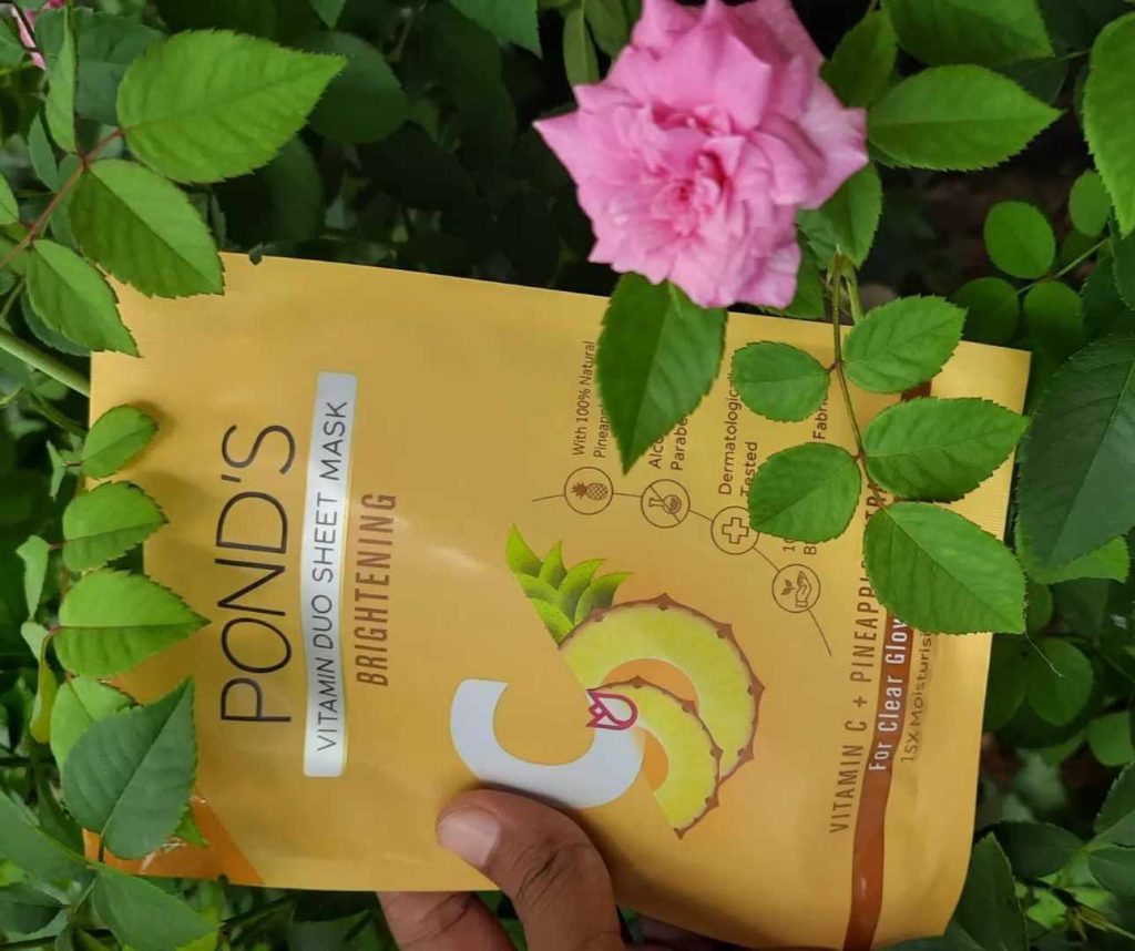 Pond's Vitamin Duo Sheet Mask| Review