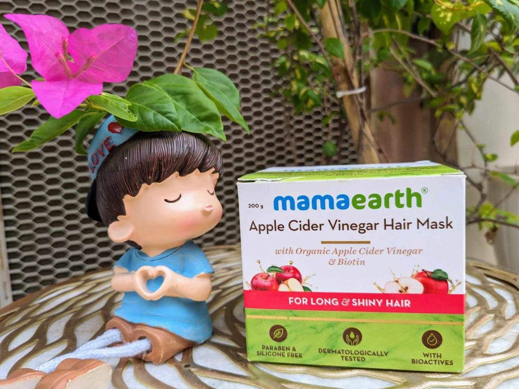 Mamaearth Apple Cider Vinegar Hair Mask| Review